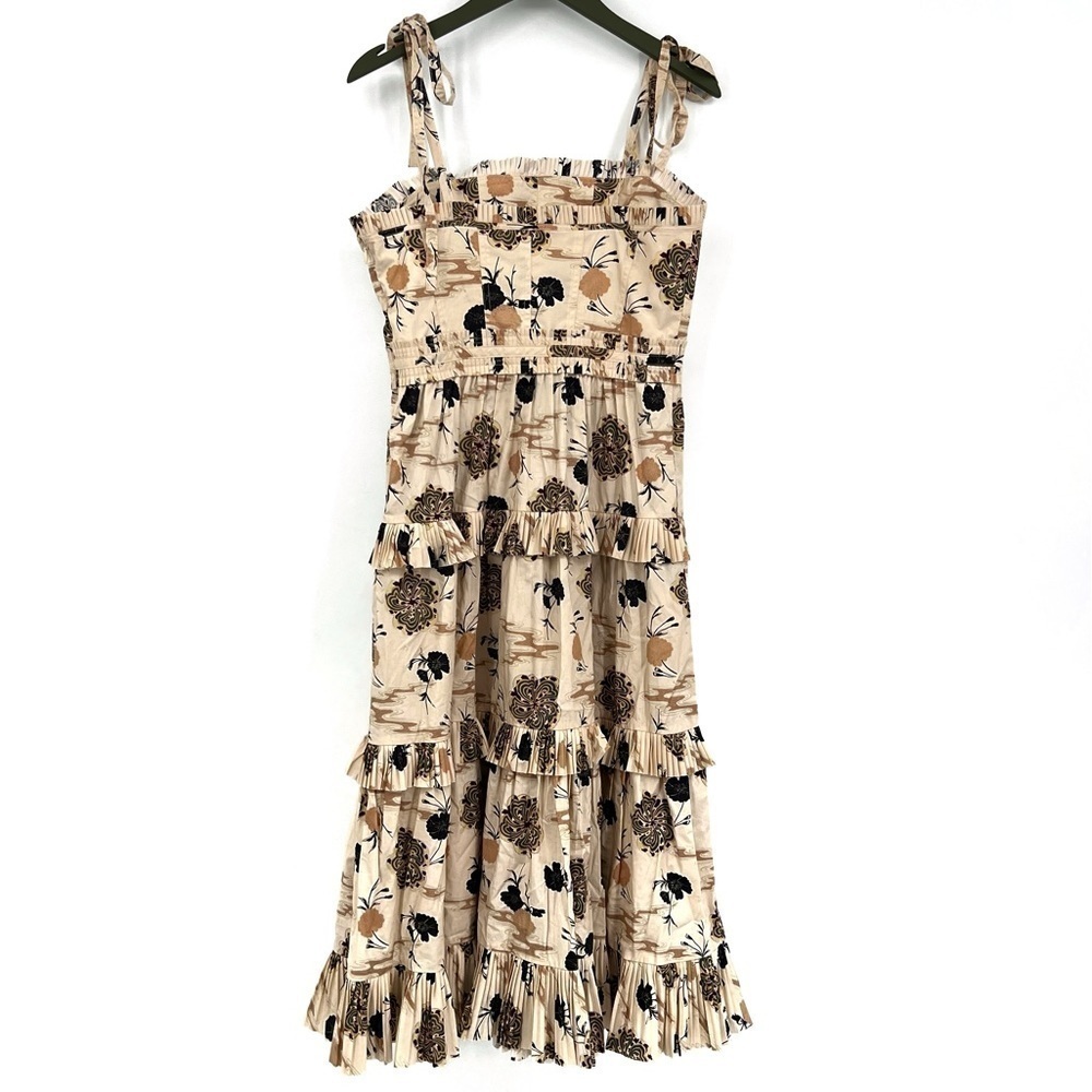 Ulla Johnson Lune Cotton Midi Dress Size 8 LIKE NEW DAISY FLORAL PRINT SPRING - Picture 6 of 9
